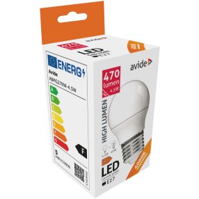 Avide led izzó  E27 4,5 W természetes fehér (931500)