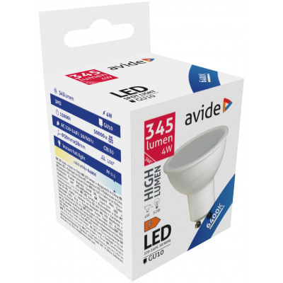 Avide led izzó GU10 4W hidegfehér (931845)