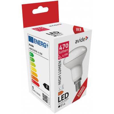 Avide led  izzó  E14 4.9W melegfehér (933061)