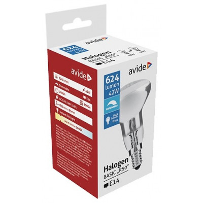 Avide halogén izzó E14 4W melegfehér(280478)