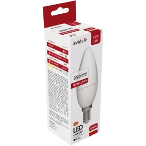 Avide led  izzó E14 2,5W melegfehér (931005)