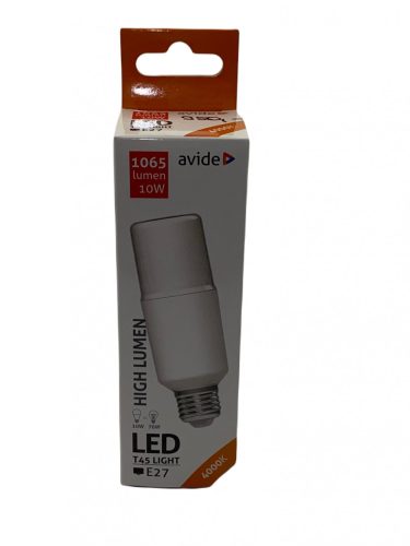 Avide izzó ledes  E27 10W természetes fehér  /240/