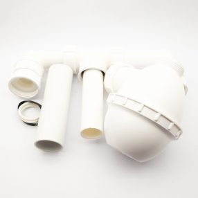   Kétmedencés mosogató szifon 40mm-es elfolyással( 330407 ) ,,D"              