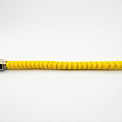 Bordás gázcső ½ "sárga 30-60 cm BB