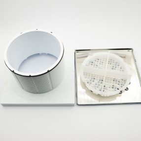   Padló összefolyórács saválló magasított 15x15cm (STY-505)