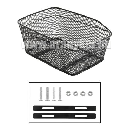 Kosár hátsó sűrűszövésű  L alacsony 40x30x17 *(059)