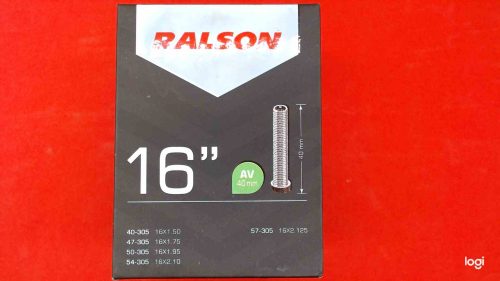 Belső gumi 16x 1,75-2,12 47/57-305 motor vagy normál szelep 