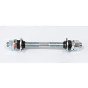   Első tengely blp MTB szerelt 3/8"140mm nagy kónusz+porvédős * (075)