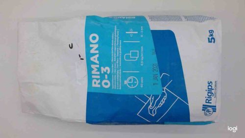 Rigipsz Rimano belsőtéri glettelőgipsz 0-3mm 5kg