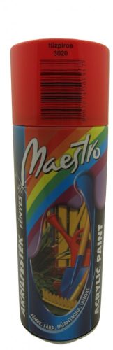 Maestro akril festék tűzpiros (RAL3020)