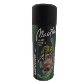 Maestro akril festék  matt fekete (RAL 9004)