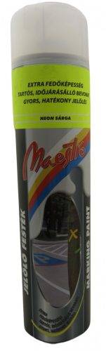 Maestro jelölő festék neon sárga 600ml