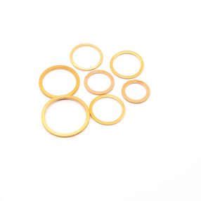 Réz alátét 10x16x1