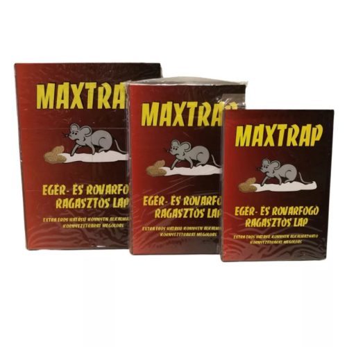 Egérfogó ragasztóslap kicsi 17x12,5cm Maxtrap