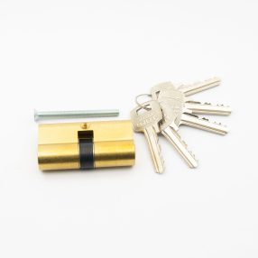 Zárbetét  30+30mm 5 kulcsos Elzett