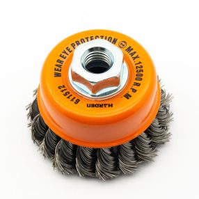 Fazékkefe sodrott 75mm Harden  (HD-611512)