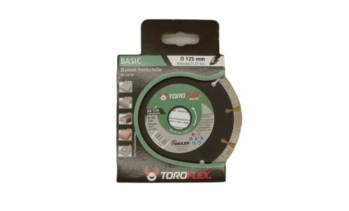 Gyémánt korong beton 125 mm Toroflex(010301-0192)