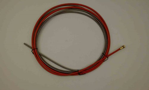 Huzalvezető spirál 1,0_1,2 5m piros 