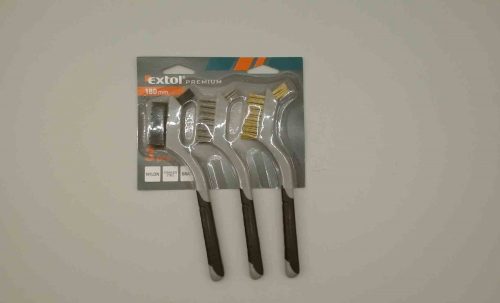 Drótkefe készlet 180mm Extol (8803901)